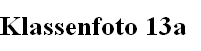 Klassenfoto 13a